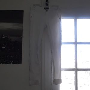 Blue Spice White Jeans